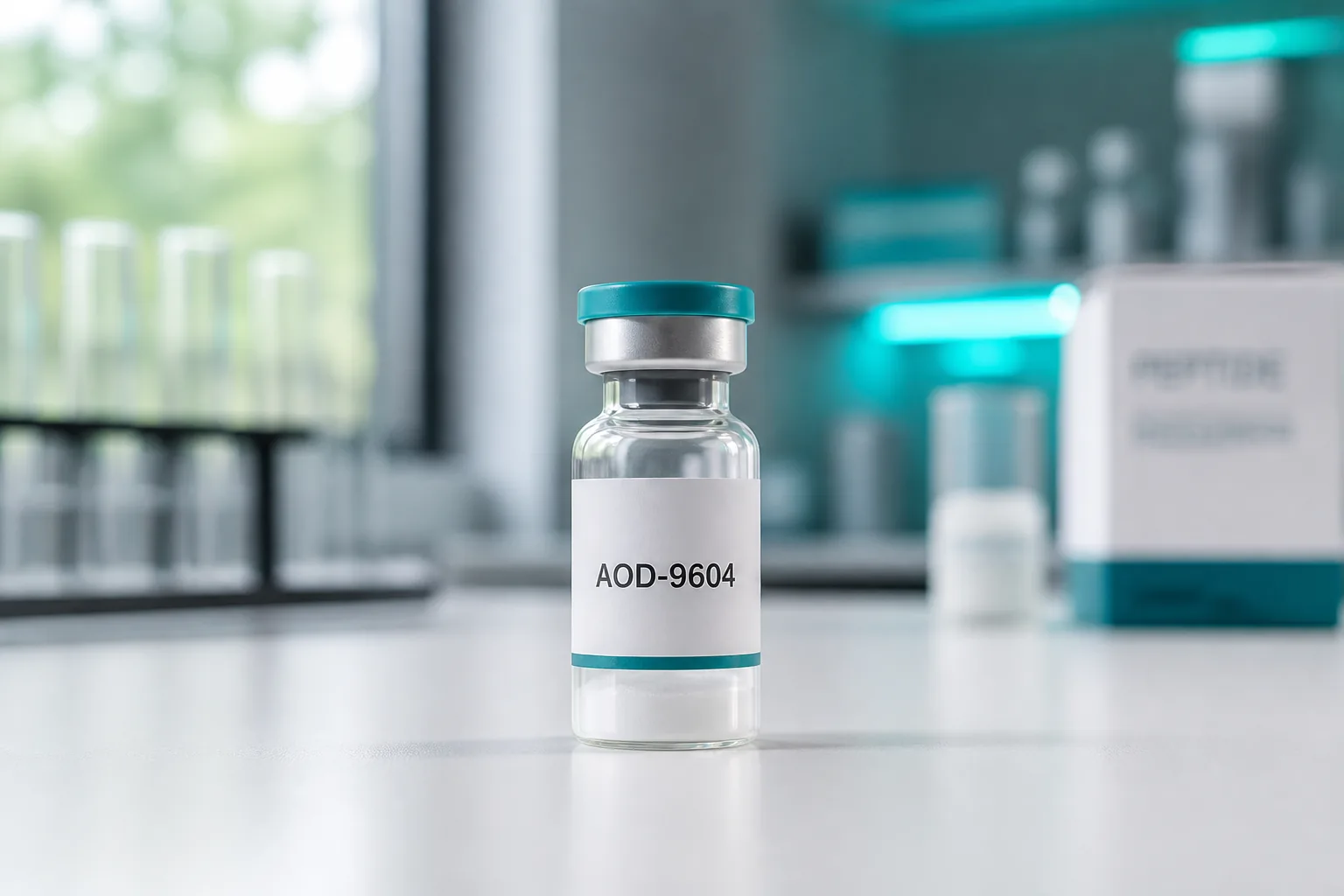 AOD-9604 peptide for sale in vial