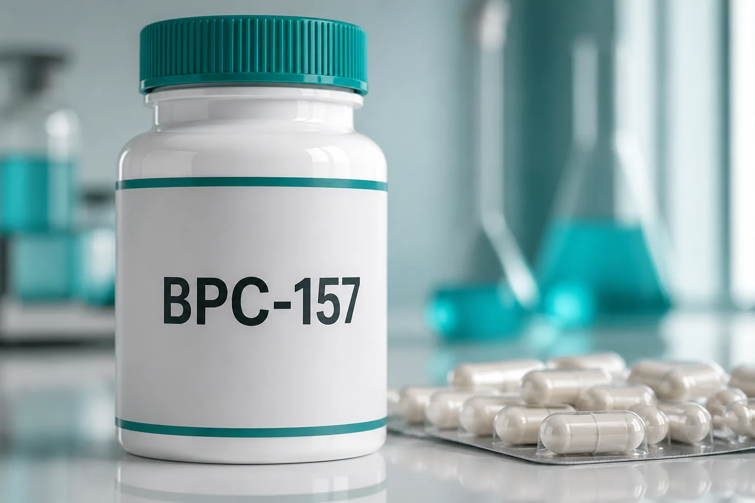 BPC-157 research capsules — Tissue Repair