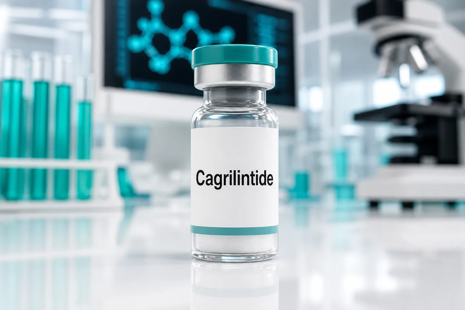 Cagrilintide peptide for sale in vial