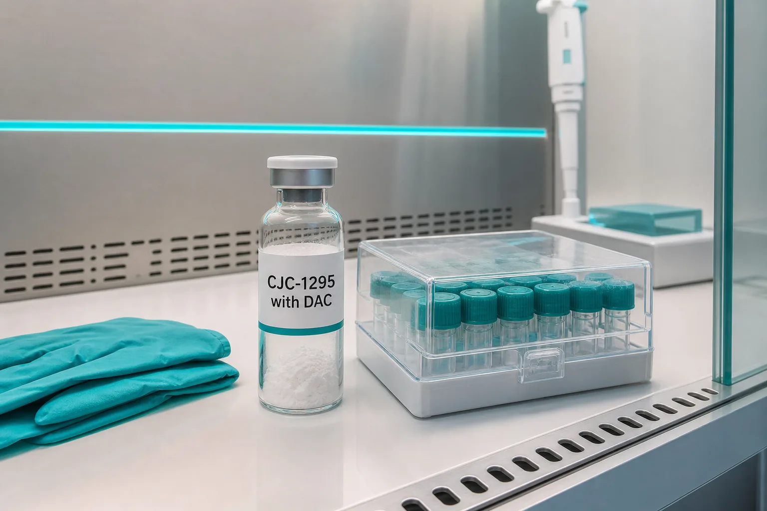 CJC-1295 with DAC research peptide for sale — Growth Hormone Axis