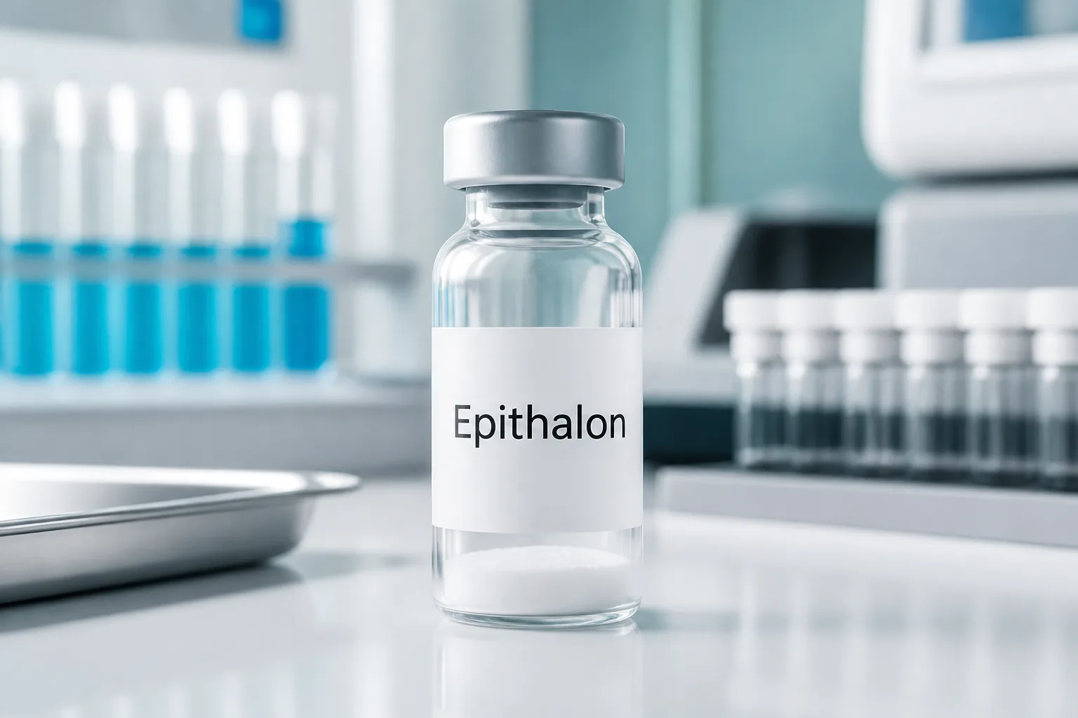 Epithalon peptide for sale in vial