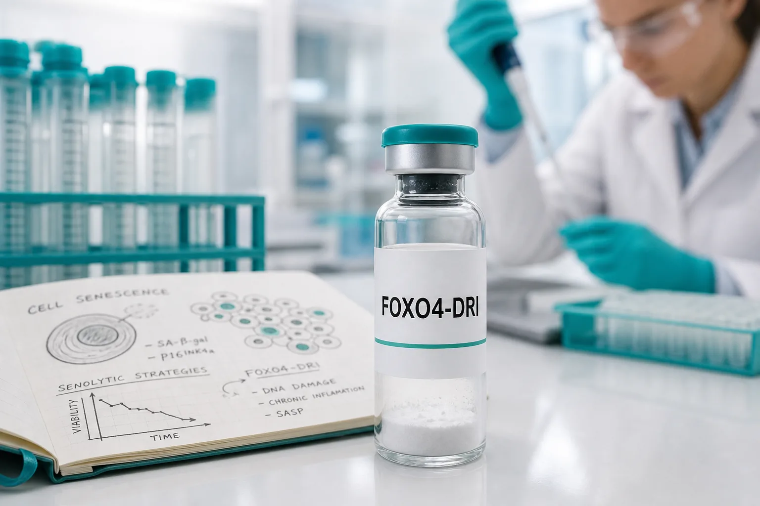 FOXO4-DRI research peptide for sale — Longevity & Neuropeptides