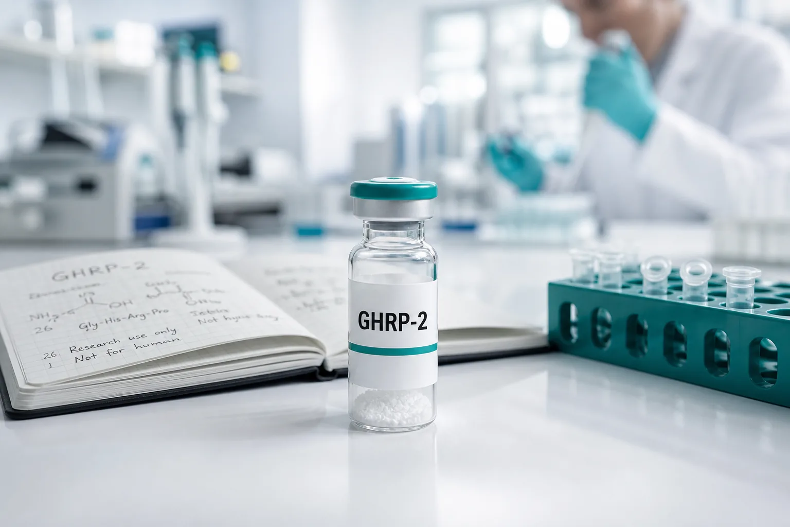 GHRP-2 Acetate research peptide for sale — Growth Hormone Axis