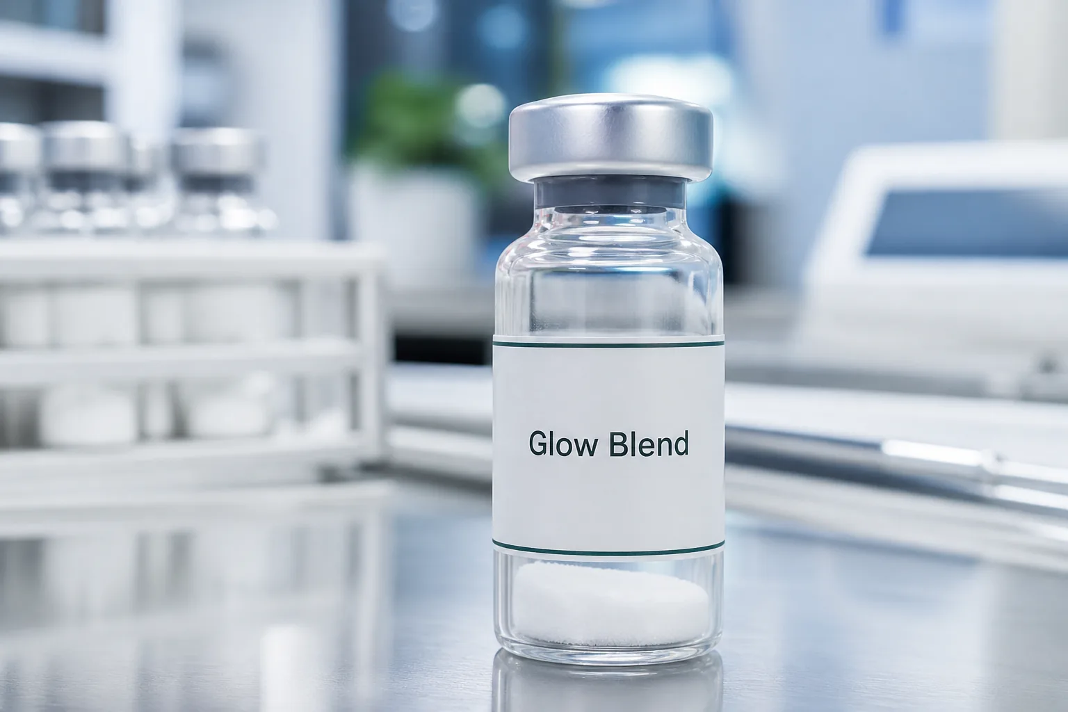Buy Glow BPC-157 + TB-500 + GHK-Cu peptide online — research use only