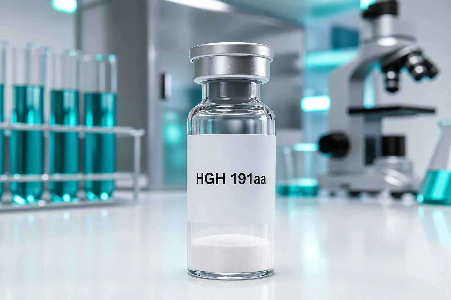 HGH 191aa peptide for sale in vial
