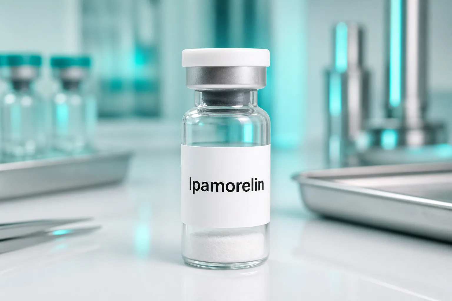 Ipamorelin peptide for sale in vial