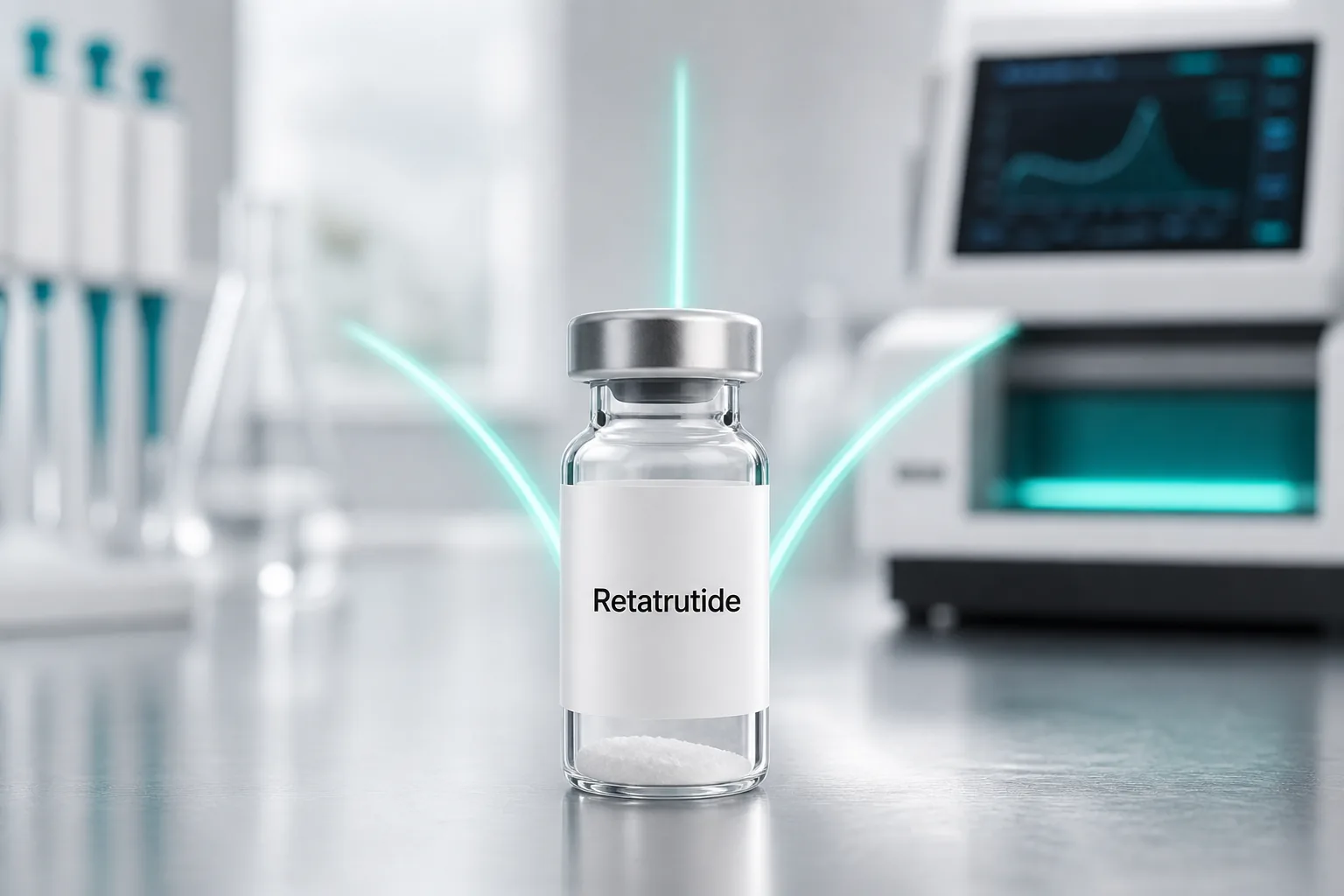Retatrutide peptide for sale in vial