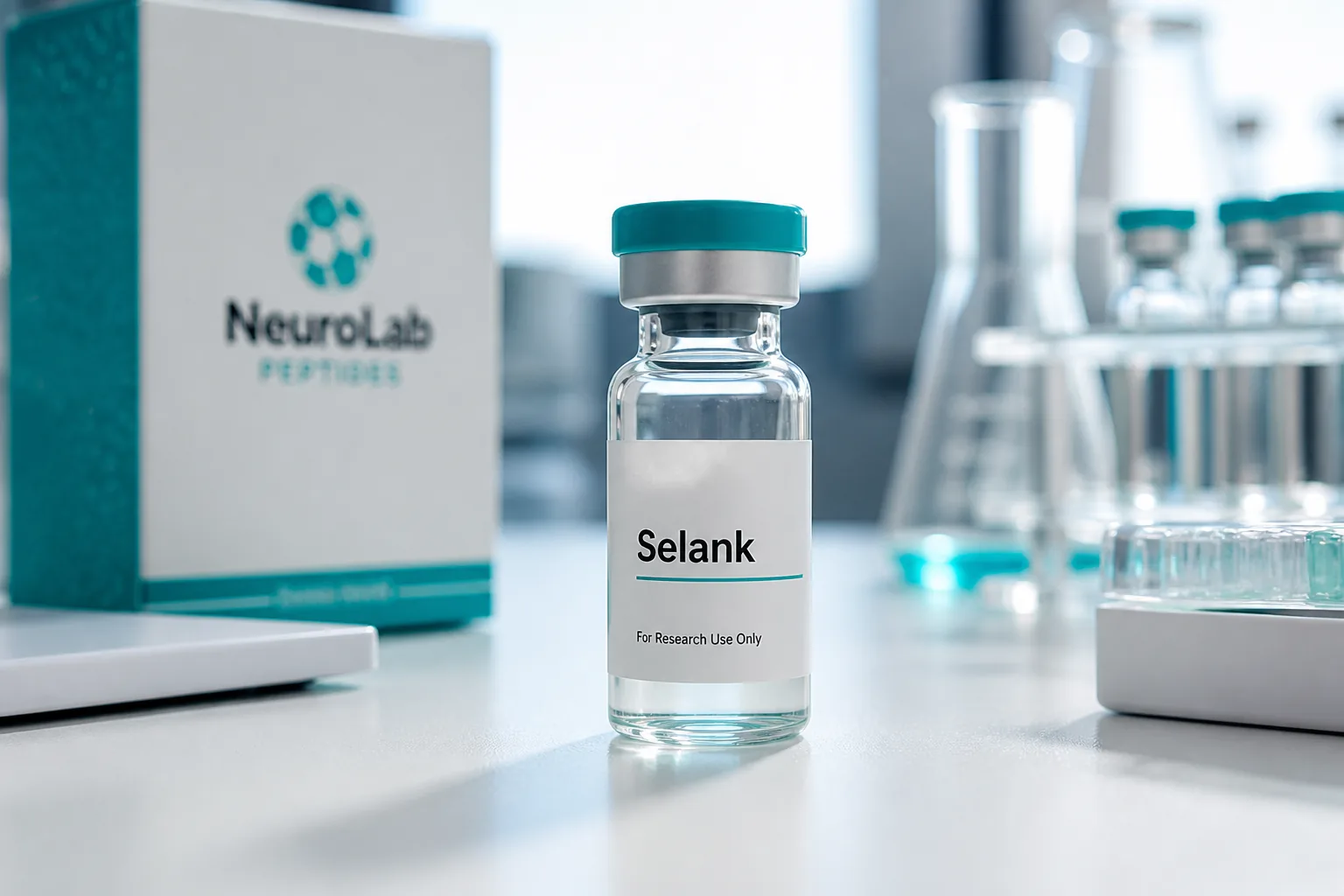 Selank peptide for sale in vial