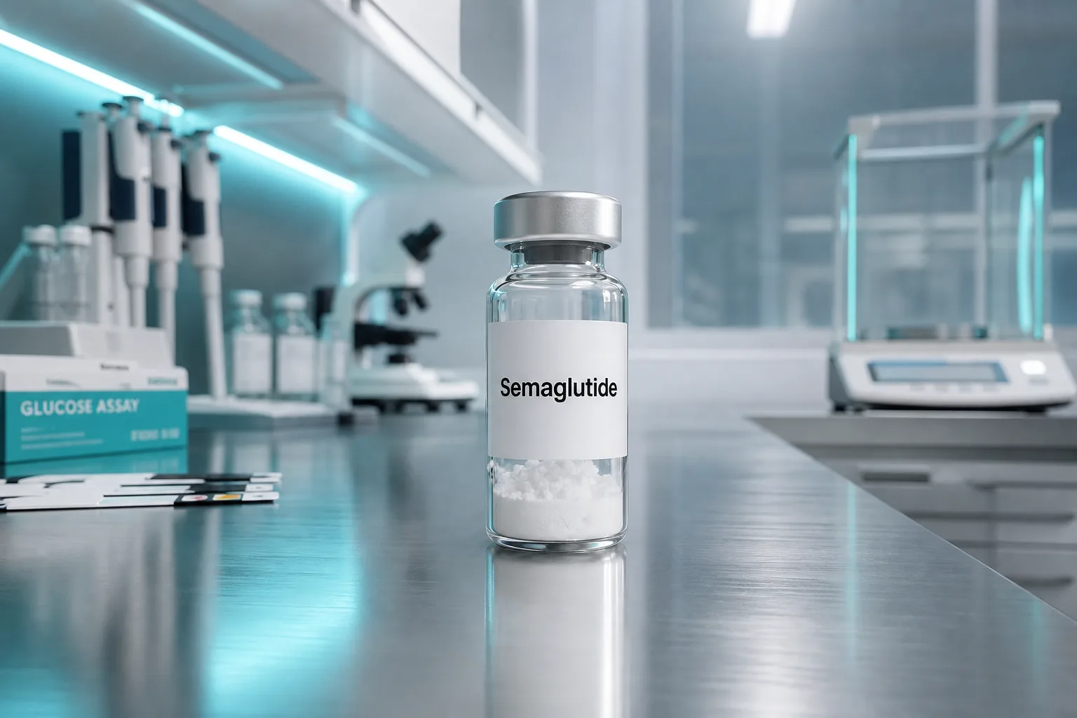 Semaglutide peptide for sale in vial