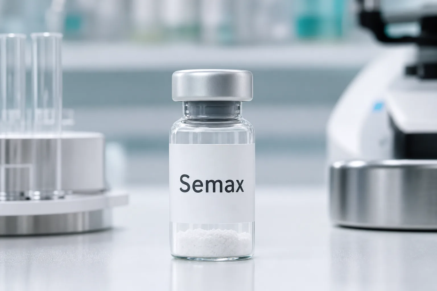 Semax peptide for sale in vial