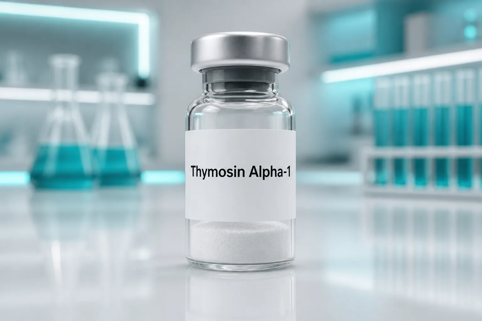Thymosin alpha-1 peptide for sale in vial