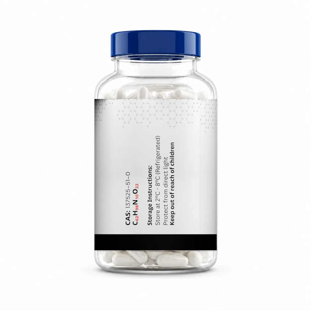 BPC-157 capsules (500mcg) (side)