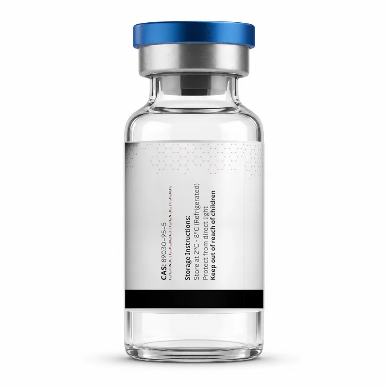 Buy KLOW Blend 80mg research peptide vial (side)